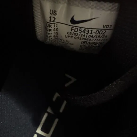 Nike Metcon 9 TB Training Black College Navy Men's Size 12 FD5431-002 NWT