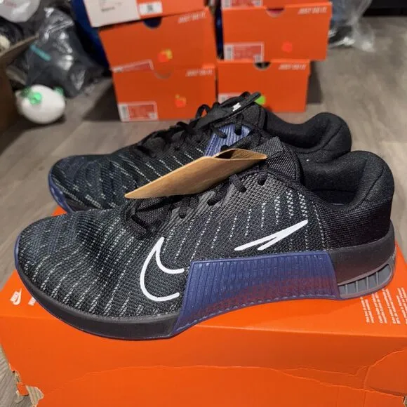 Nike Metcon 9 TB Training Black College Navy Men's Size 12 FD5431-002 NWT