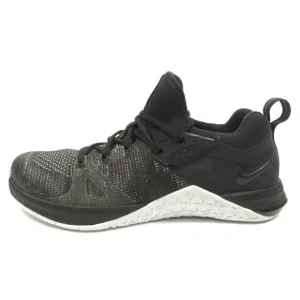 Nike Metcon Flyknit 3 Cross Training Shoes - Men's Size 7 - Gray Black