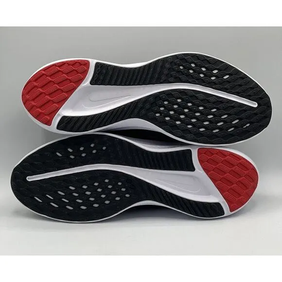 Nike Quest 5 Men's 11.5 Shoes Black University Red Smoke Grey DD0204 004 NIB