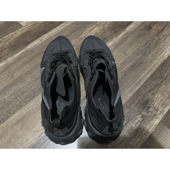 Nike React Element 55 Men's Sz 13 Triple Black  Sneaker Running Shoes BQ6166-008