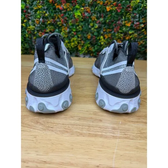 Nike React Element 55 SE Training Running Shoes‎ Safari Wolf Grey Mens 11.5 EUC