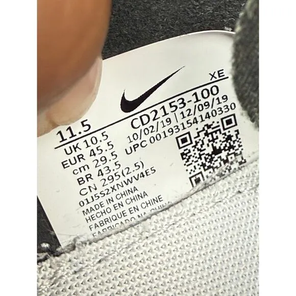 Nike React Element 55 SE Training Running Shoes‎ Safari Wolf Grey Mens 11.5 EUC