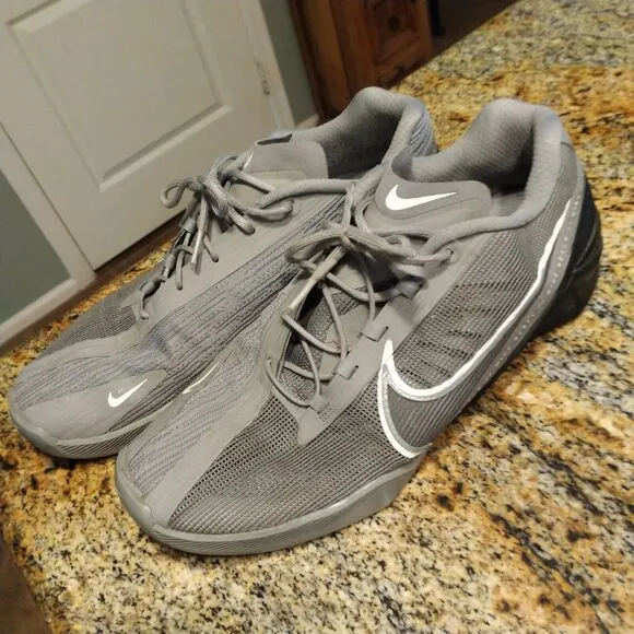 Nike React Metcon Turbo Grey Black White Training Shoes Men's Sz 13 CT1243-001