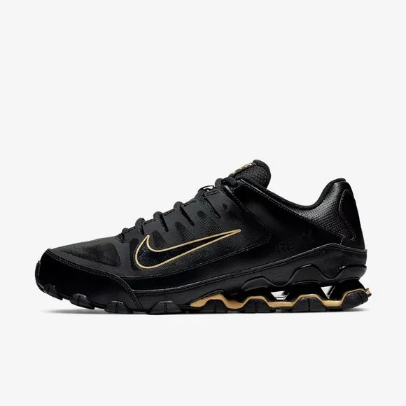 Nike Reax 8 TR Low Mens Athletic Training Shoes Black 621716-020 NEW Size 7