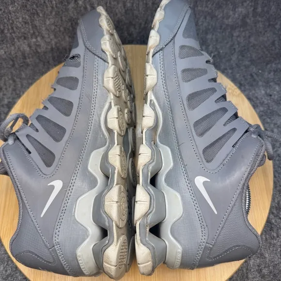 Nike Reax 8 TR Mesh Wolf Grey Training Athletic Shoes 621716-010 Mens Size 9