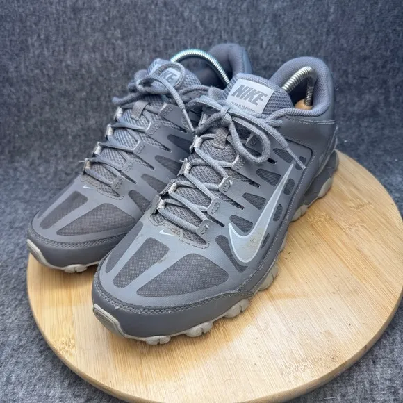 Nike Reax 8 TR Mesh Wolf Grey Training Athletic Shoes 621716-010 Mens Size 9