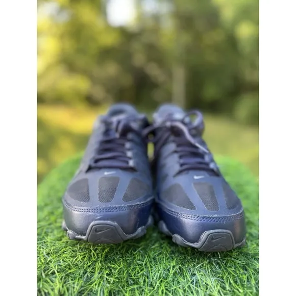 Nike Reax 8 TR Triple Black Athletic Shoes Training 621716-406 Lace Up Men's 8.5