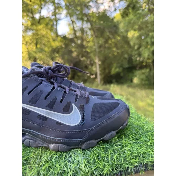 Nike Reax 8 TR Triple Black Athletic Shoes Training 621716-406 Lace Up Men's 8.5