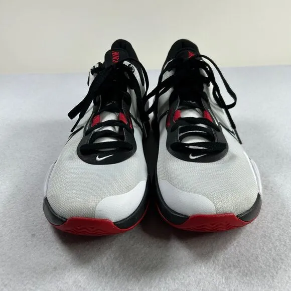Nike Renew Elevate 3 Shoes Men 11 White Black Red Basketball Sneakers DD9304-100