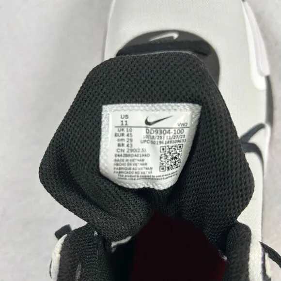 Nike Renew Elevate 3 Shoes Men 11 White Black Red Basketball Sneakers DD9304-100