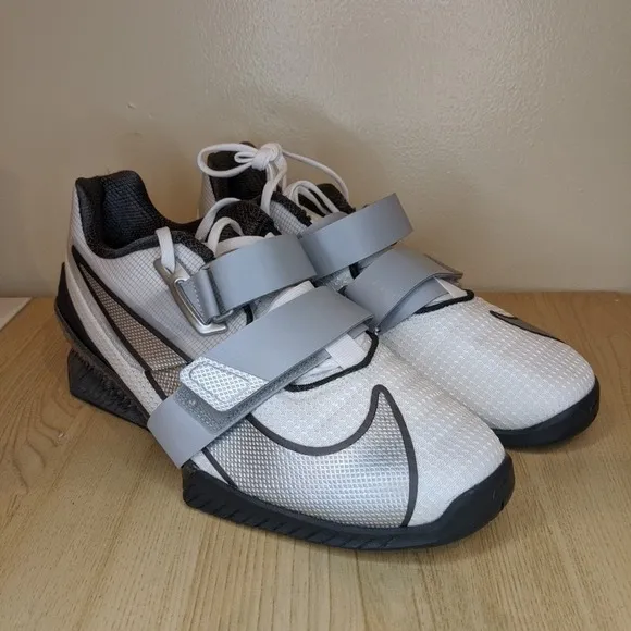 Nike Romaleos 4 SE Anthracite Grey Wolf Weightlifting Shoes Men's Size 10.5