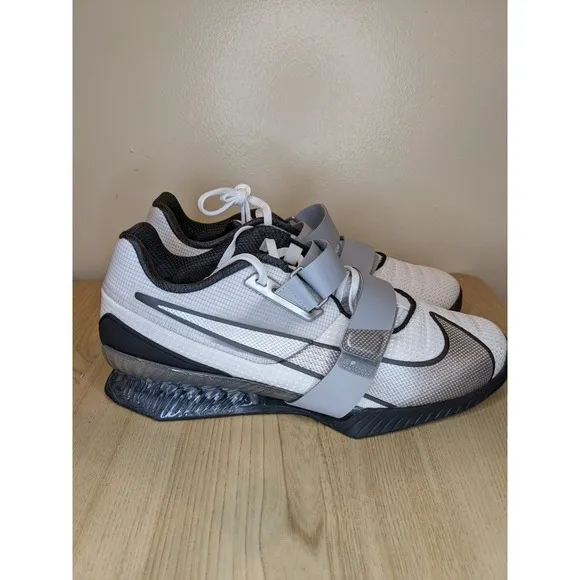 Nike Romaleos 4 SE Anthracite Grey Wolf Weightlifting Shoes Men's Size 10.5