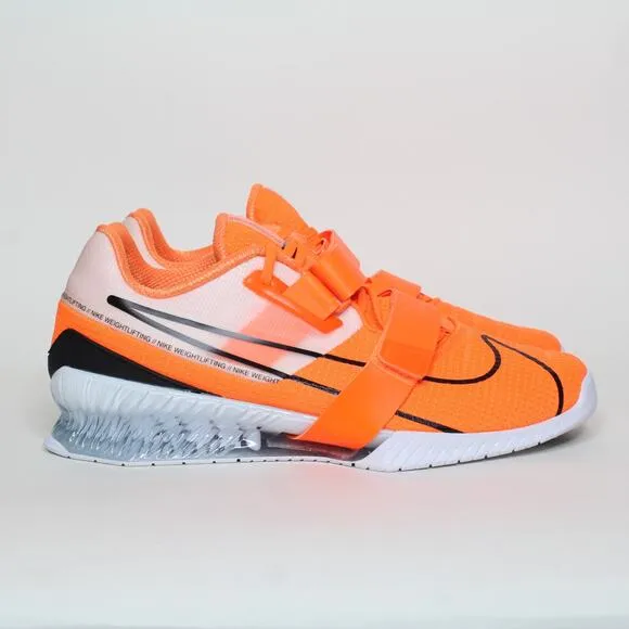 Nike Romaleos 4 Weightlifting Training Shoes Orange CD3463-801 Men’s Size 11 New