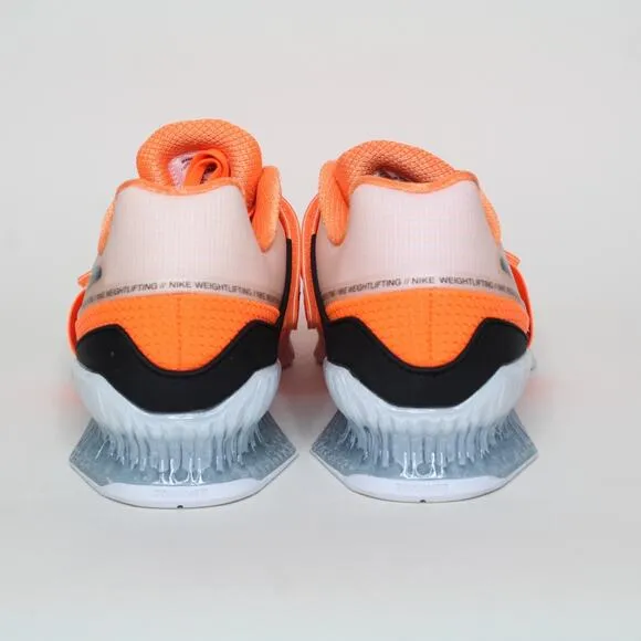 Nike Romaleos 4 Weightlifting Training Shoes Orange CD3463-801 Men’s Size 11 New