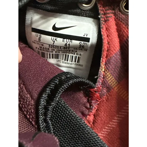 Nike Roshe One Premium Size 8 Men Night Maroon Running Comfortable New