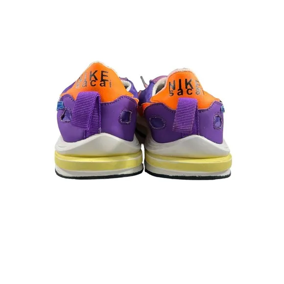 Nike Sacai Waffle Kids Purple‎ Sneakers Sz 1