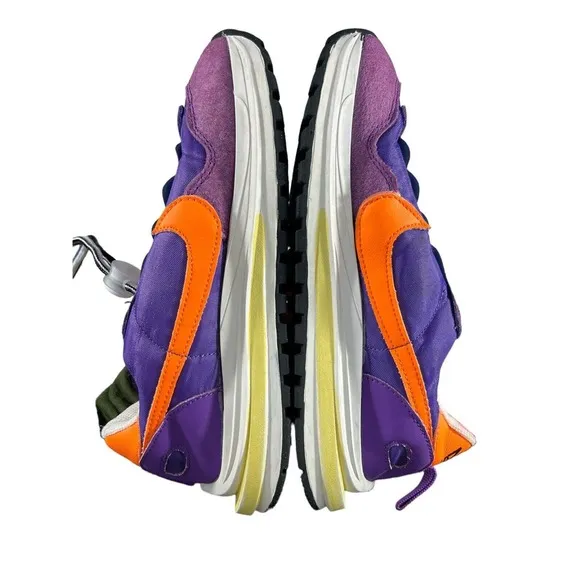 Nike Sacai Waffle Kids Purple‎ Sneakers Sz 1