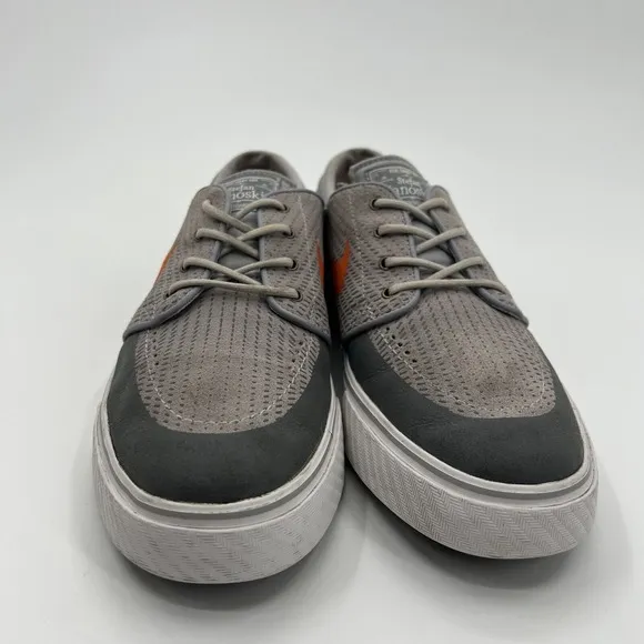 Nike SB Zoom Stefan Janoski Sneakers Mens 9 Gray Perforated Shoes 631298-080