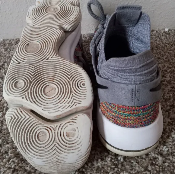 Nike Shoes Mens 9.5 Gray Kevin Durant Basketball Shoes 897815900