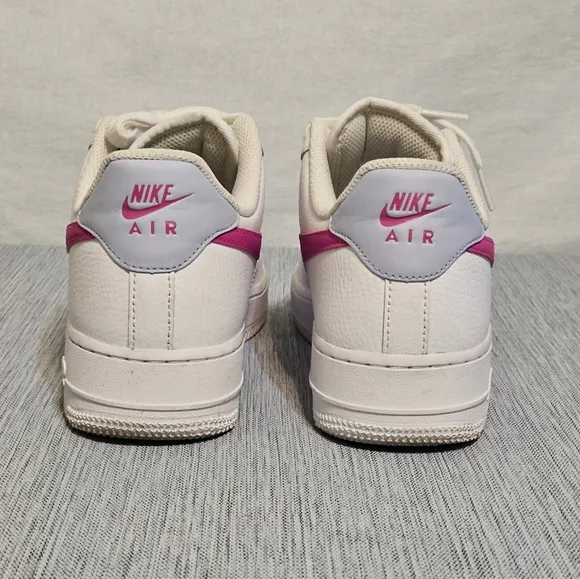 Nike Shoes Youth 8.5 Air Force 1s Sneakers Classic AF1 Pink Swoosh Lace‎