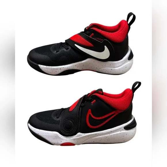 NIKE Team Hustle d 11 (GS) DV8996 003 Black, Shoes for kids, easy to use.
