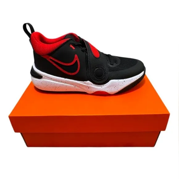 NIKE Team Hustle d 11 (GS) DV8996 003 Black, Shoes for kids, easy to use.