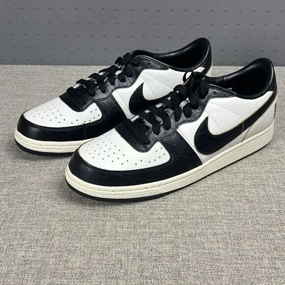Nike Terminator Low Mens 13 FQ8127-030 Black White Lifestyle Casual Shoes Panda