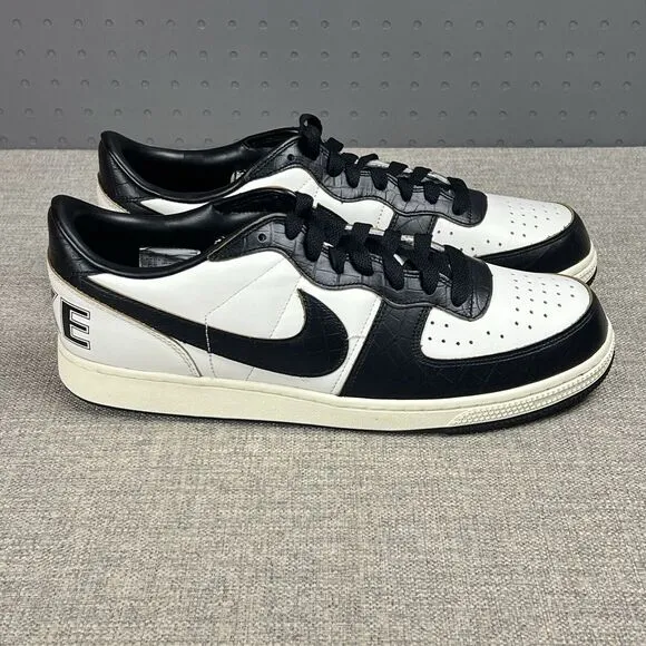 Nike Terminator Low Mens 13 FQ8127-030 Black White Lifestyle Casual Shoes Panda