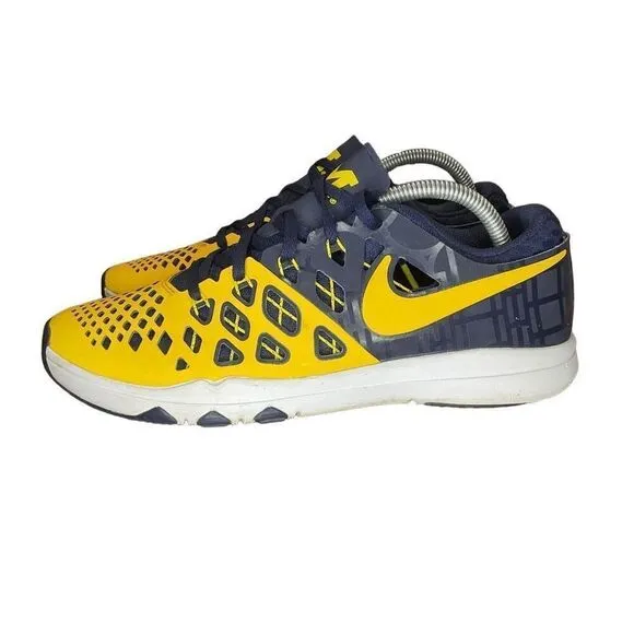 Nike Train Speed 4 AMP Michigan Reflective Training Shoes 844102-417 Size 8