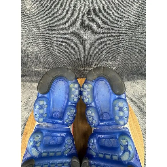 Nike Vapor Max Shoes Mens Size 9.5 Hyper Blue Gray Basketball Training Sneakers