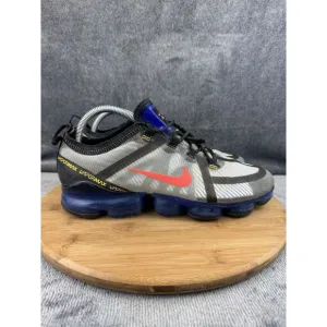 Nike Vapor Max Shoes Mens Size 9.5 Hyper Blue Gray Basketball Training Sneakers