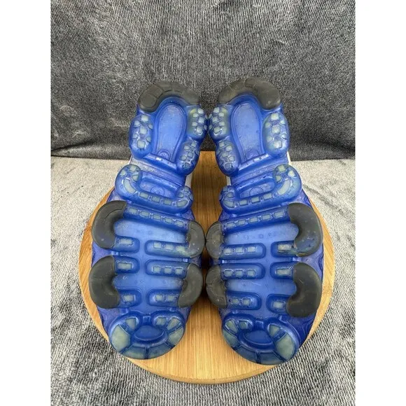 Nike Vapor Max Shoes Mens Size 9.5 Hyper Blue Gray Basketball Training Sneakers