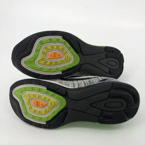 Nike White/Green Lunarglide 7 Athletic Shoes | Versatile Year-Round Wear