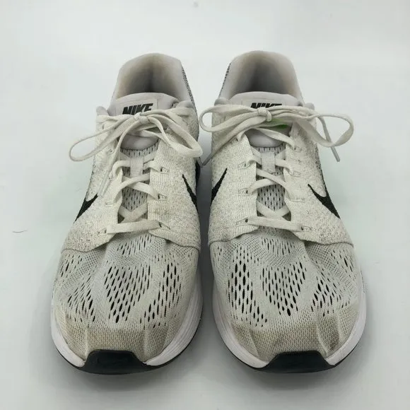 Nike White/Green Lunarglide 7 Athletic Shoes | Versatile Year-Round Wear