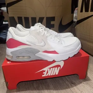Nike Women Air Max Excee Low Running Shoes Pink/White Size 10.5 CD5432-127 Gym
