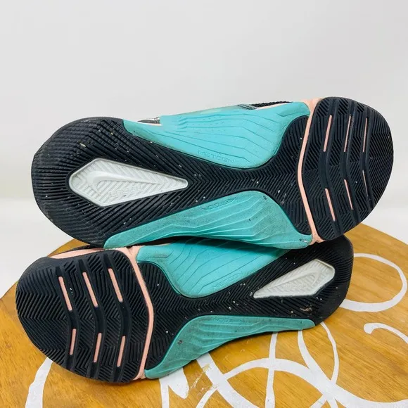 Nike Womens Athletic Shoes Metcon 7 Training CZ8280-038 Black Washed Teal Size 7