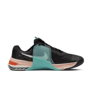 Nike Womens Athletic Shoes Metcon 7 Training CZ8280-038 Black Washed Teal Size 7