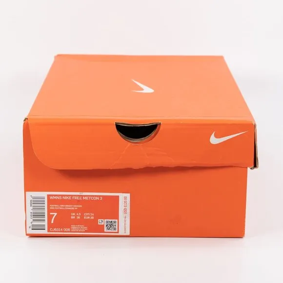 Nike Women's Free Metcon 3 'Football Grey Bright Crimson' CJ6314-006 Training