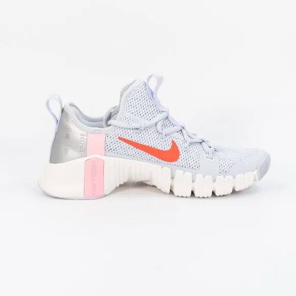 Nike Women's Free Metcon 3 'Football Grey Bright Crimson' CJ6314-006 Training