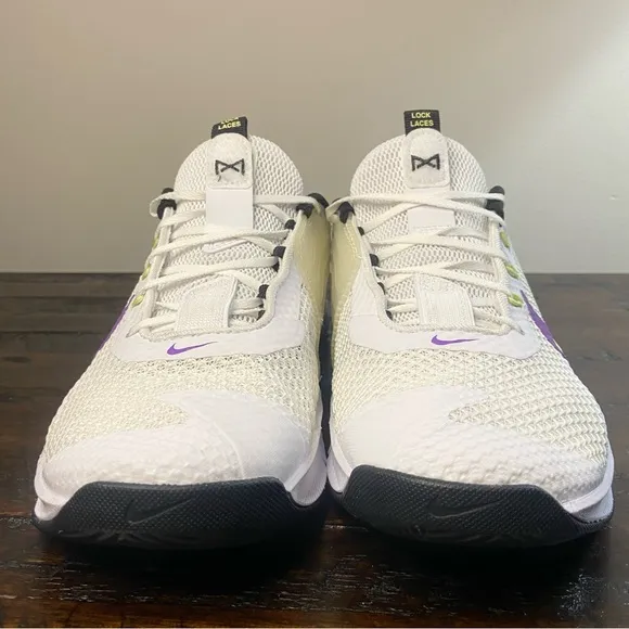 Nike Women’s Metcon 7 White Light Lemon Twist Wild Berry Training Shoes Size 9.5
