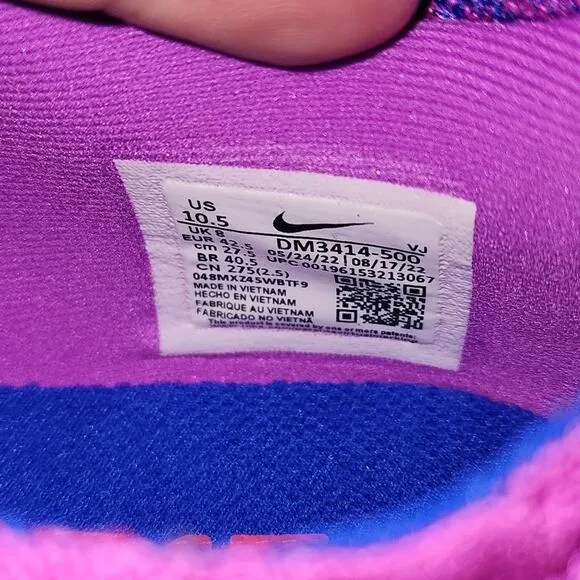 Nike Women's Pegasus Turbo Flyknit Next Nature Running Shoes Fuschia Dream 10.5