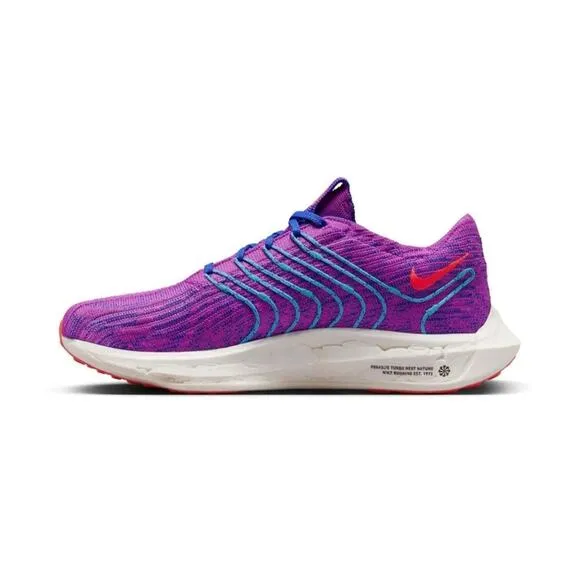 Nike Women's Pegasus Turbo Flyknit Next Nature Running Shoes Fuschia Dream 10.5