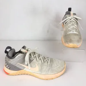 Nike Women's Size 7 Metcon DSX Flyknit 2 White Training Running Sneakers Shoes