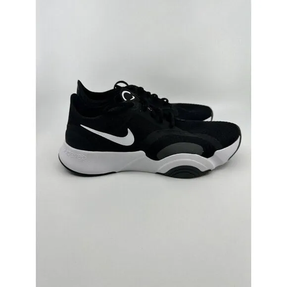 Nike Women’s SuperRep Go Training Shoe Black White Size 9 CJ0860-101 Brand New