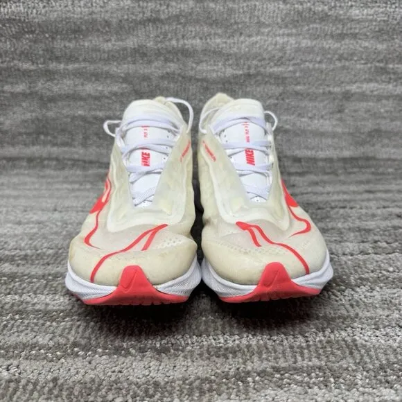 Nike Zoom Fly 3 Womens Size 9 White Racing Training Running Shoes AT8241-101