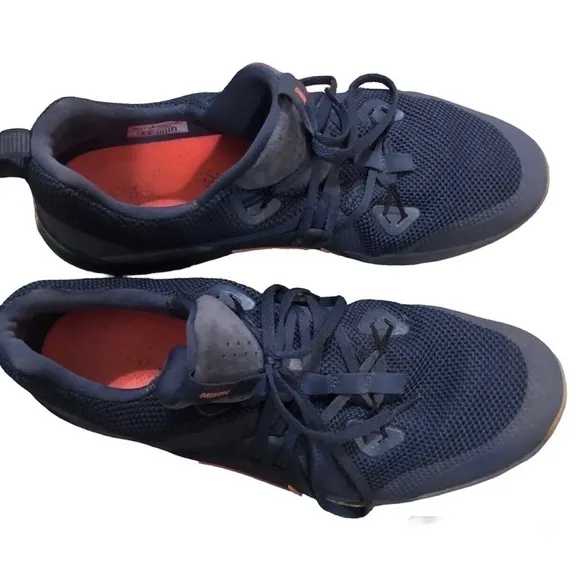 NIKE Zoom Train Command Navy Orange Training Sneakers Shoes 922478-005 Size 14