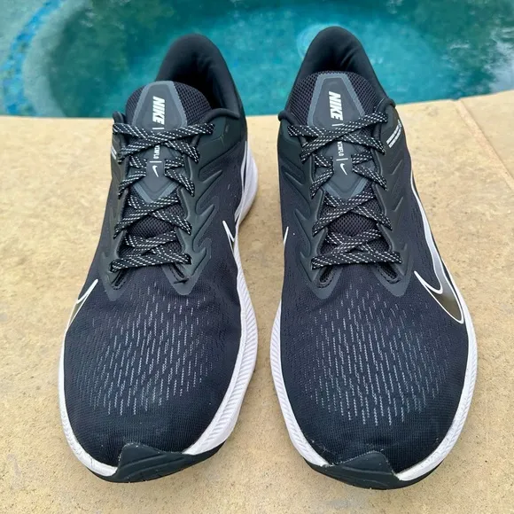 Nike Zoom Winflo 7 Black Anthracite - Size 12 Men’s (CJ0291-005)