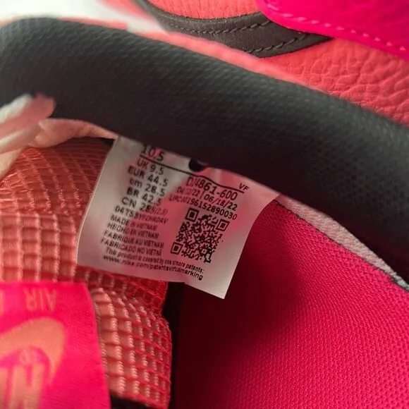 Nike Air Force 1 '07 LV8 &quot;Pink Gaze&quot; comfortable Shoes Sneakers Men's 10.5