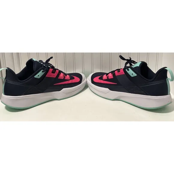 NikeCourt Vapor Lite Men's Hard Court Tennis Athletic Shoes Obsidian Size 12